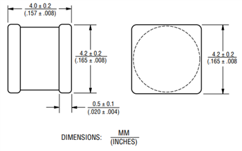 Bourns 2053 & 2057 Series 2-Electrode Miniature GDTs